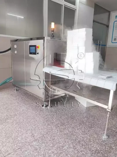 dry ice manufacturing machine