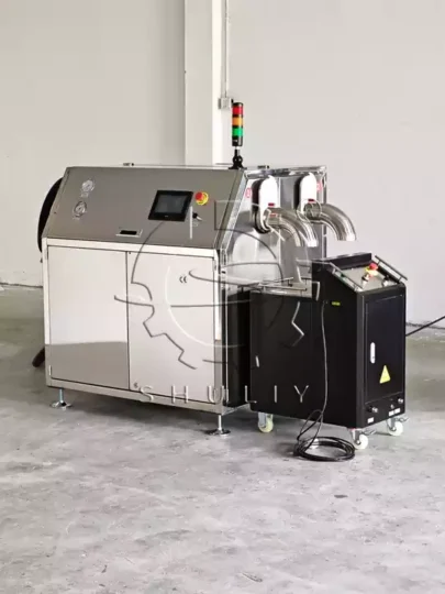 dry ice pelletizer and blaster