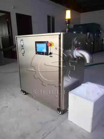 dry ice pelletizer machine