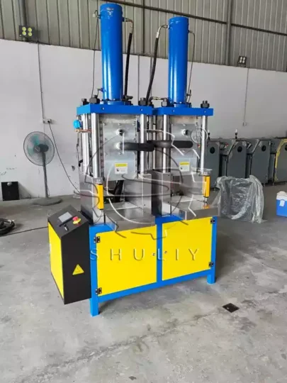 hydraulic dry ice block machine