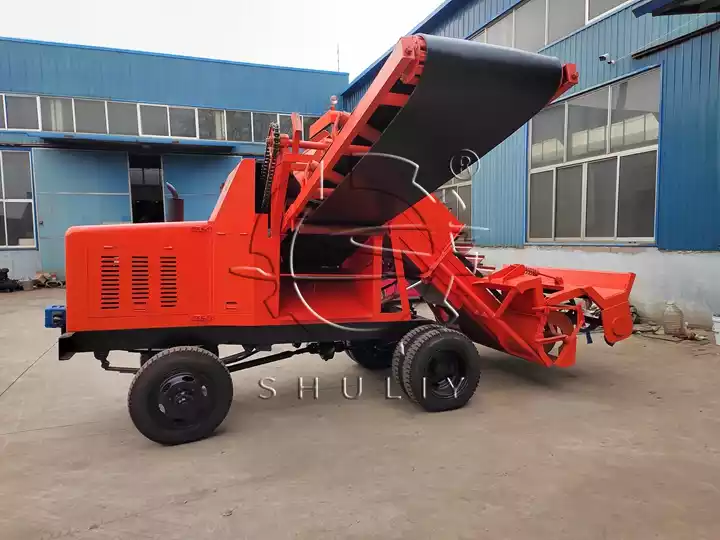 salt scraper machine with crushing function