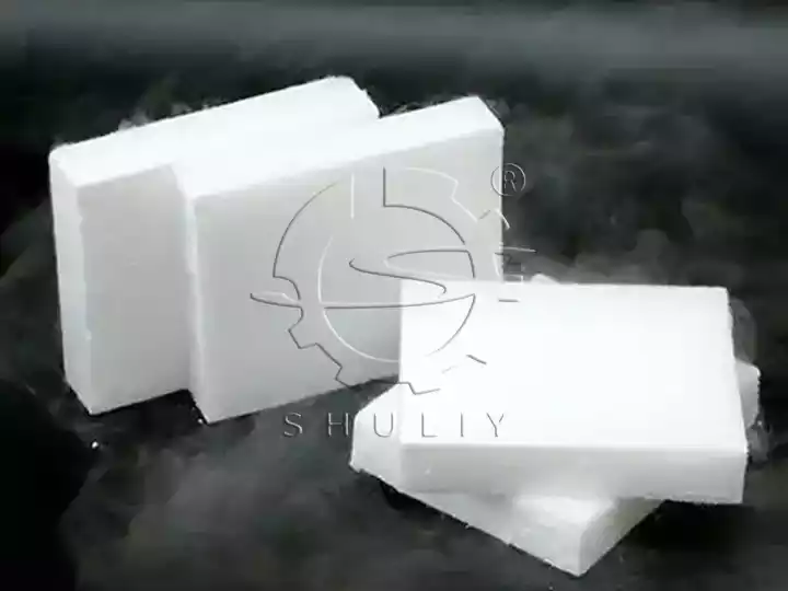 block dry ice production