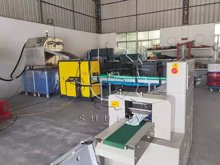 dry ice briquetting machine packaging line