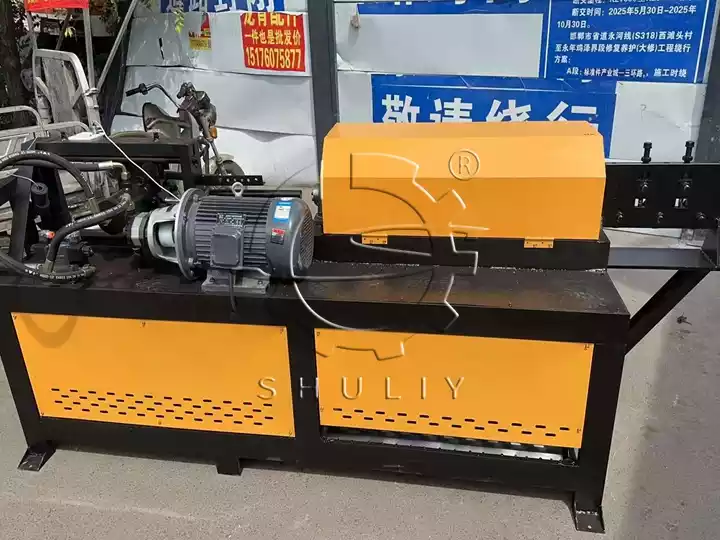 CNC round bar straightening machine