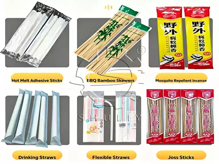 incense stick packaging machine finished production