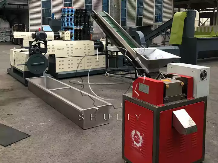 plastic pelletizer and cutter