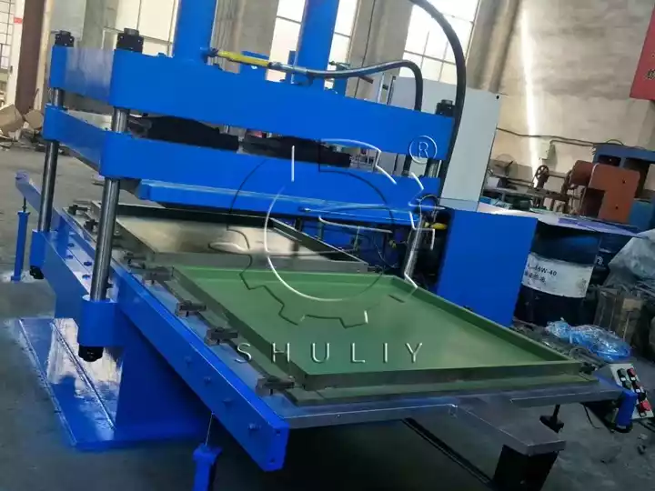 rubber brick forming machine