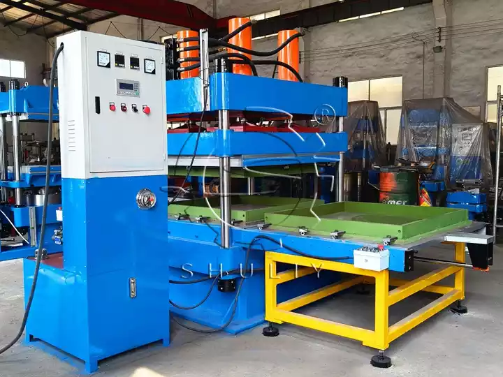 rubber pavers making machine