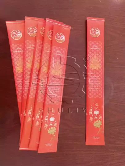 southeast asia style agarbatti stick packaging